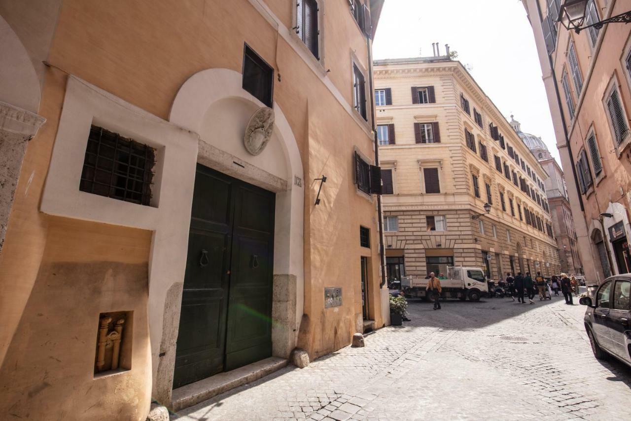 Appartamento Via Del Monte Della Farina Rom Exterior foto