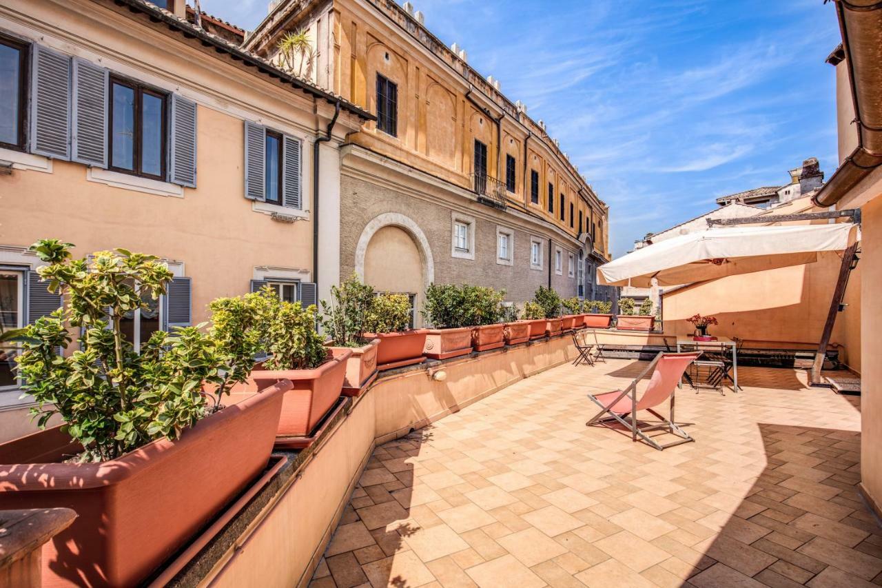 Appartamento Via Del Monte Della Farina Rom Exterior foto