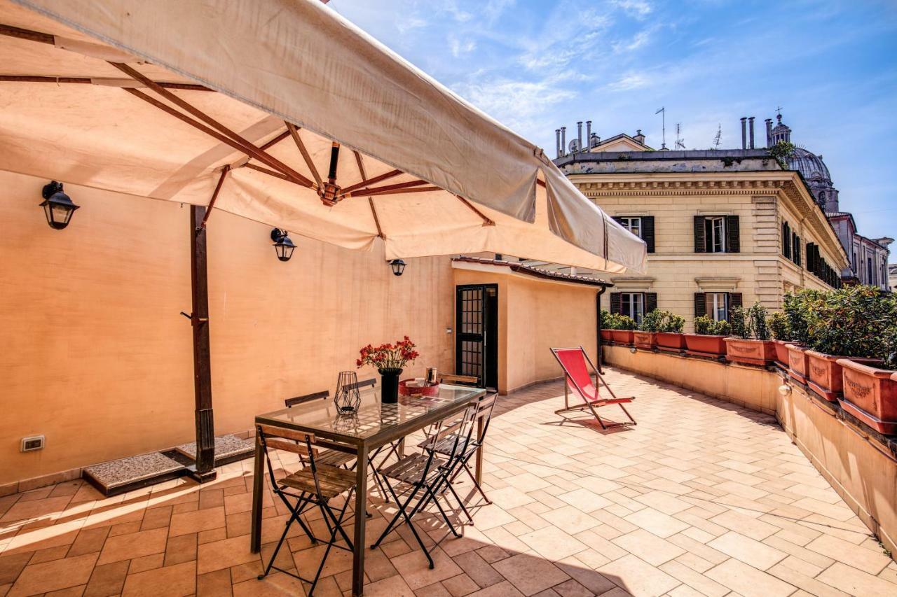 Appartamento Via Del Monte Della Farina Rom Exterior foto